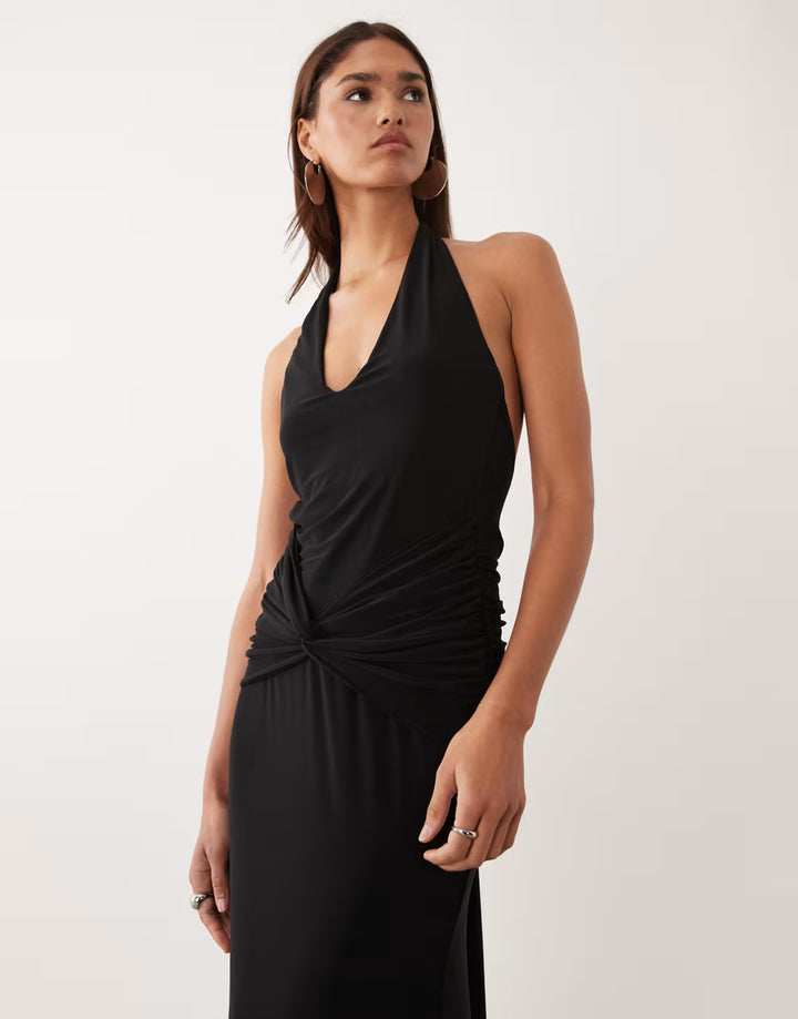 Rochie maxi ASOS, negru