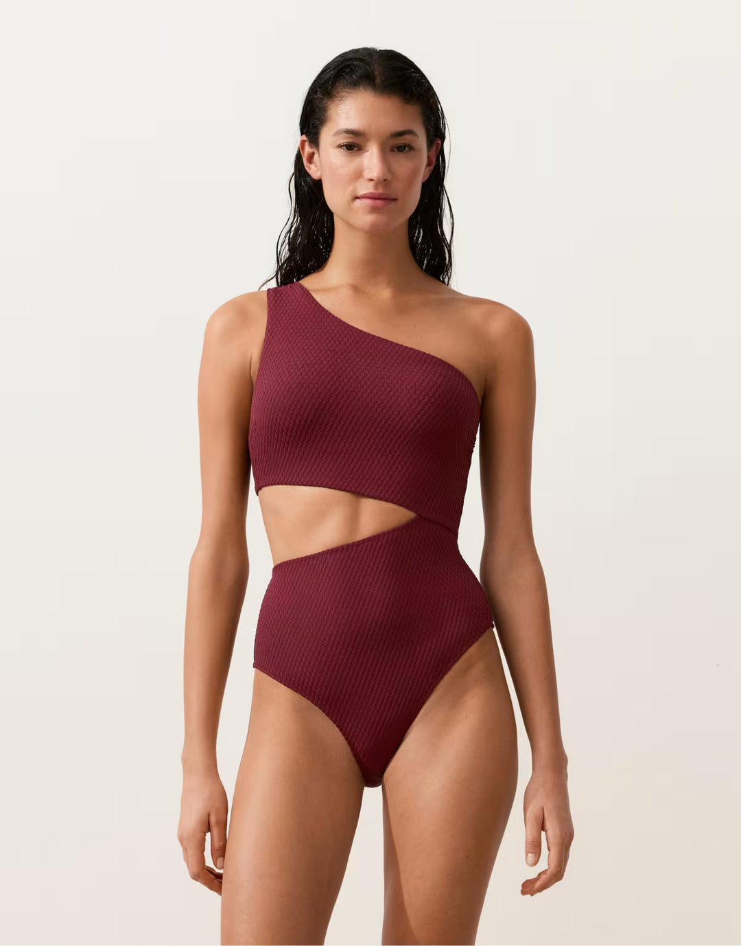 Costum de baie întreg OYSHO, mov