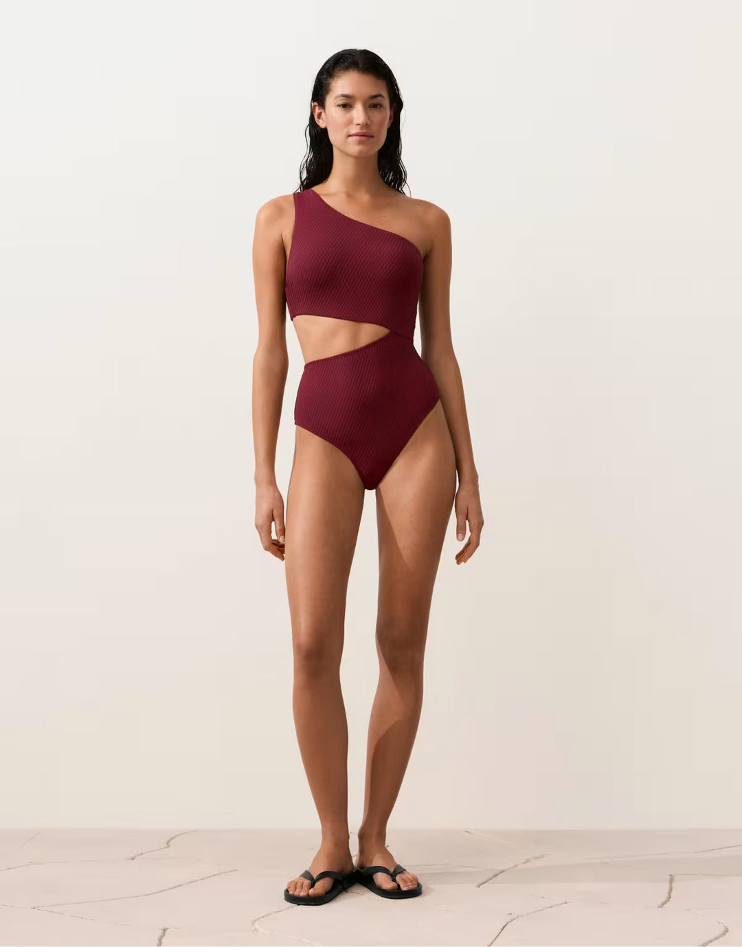 Costum de baie întreg OYSHO, mov