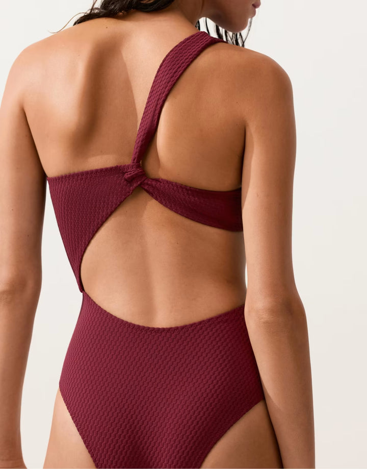 Costum de baie întreg OYSHO, mov
