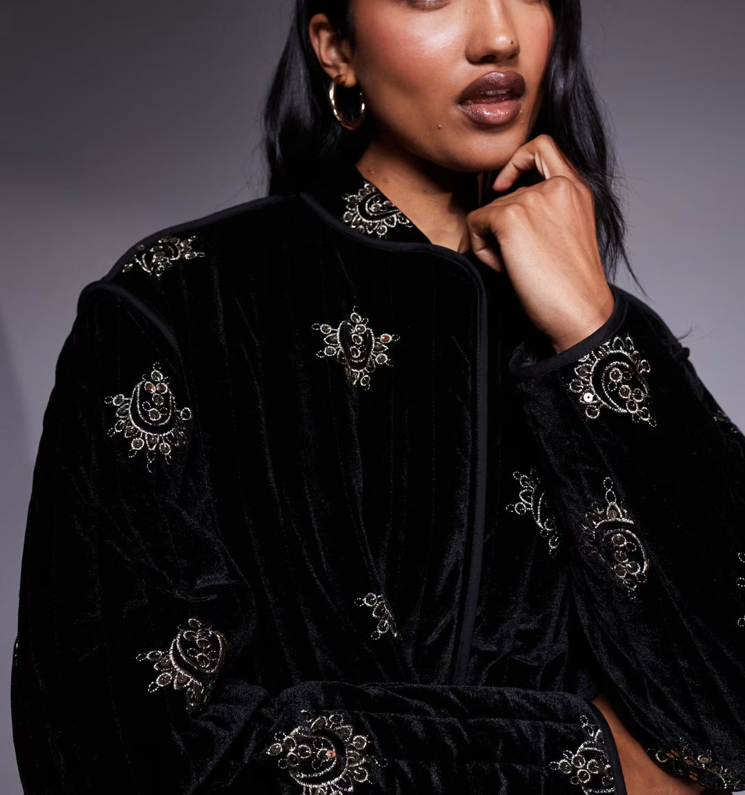 Jachetă Asos, negru
