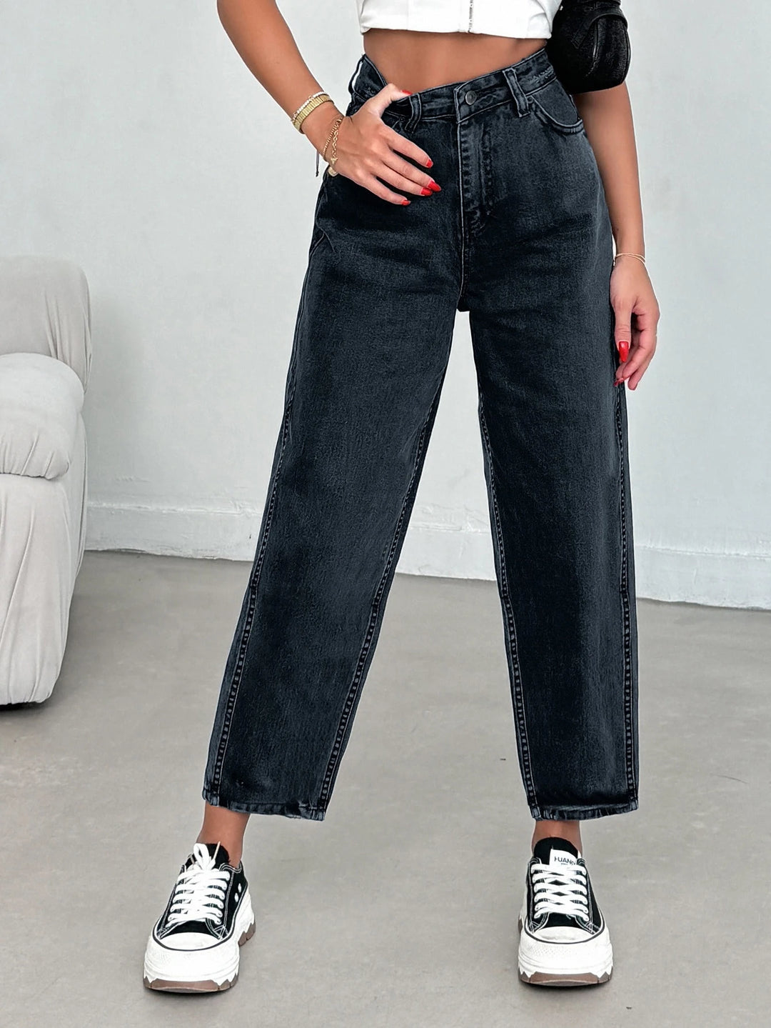 Jeans SHEIN, negru
