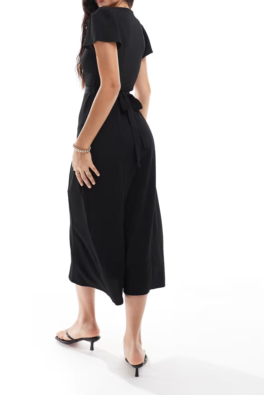 Rochie midi ASOS, negru