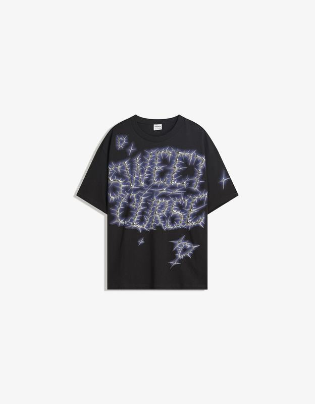 Tricou BERSHKA, negru