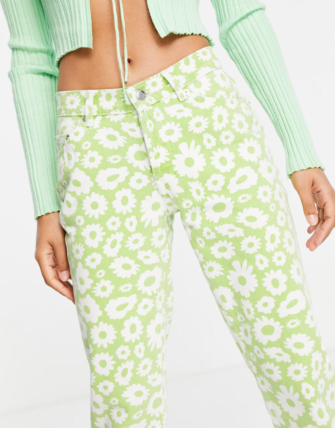 Jeans ASOS, mix culori