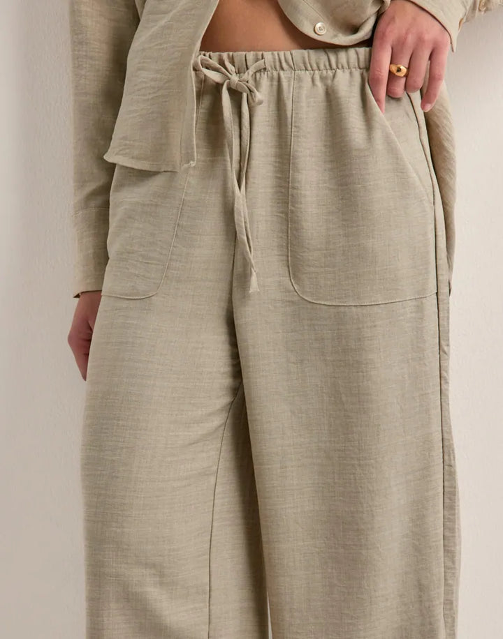 VERO MODA nadrág, bézs
