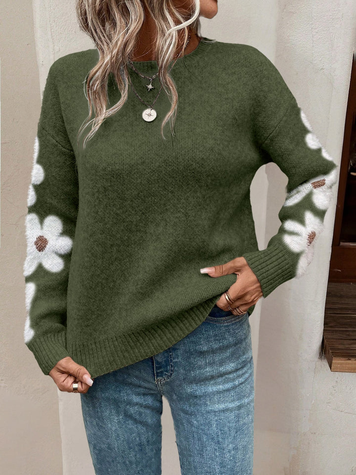 Pulover SHEIN, verde