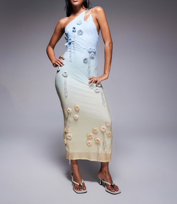 Rochie de ocazie ASOS, mix culori