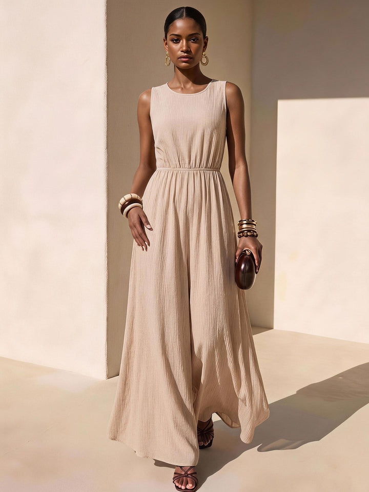 Rochie maxi SHEIN, kaki