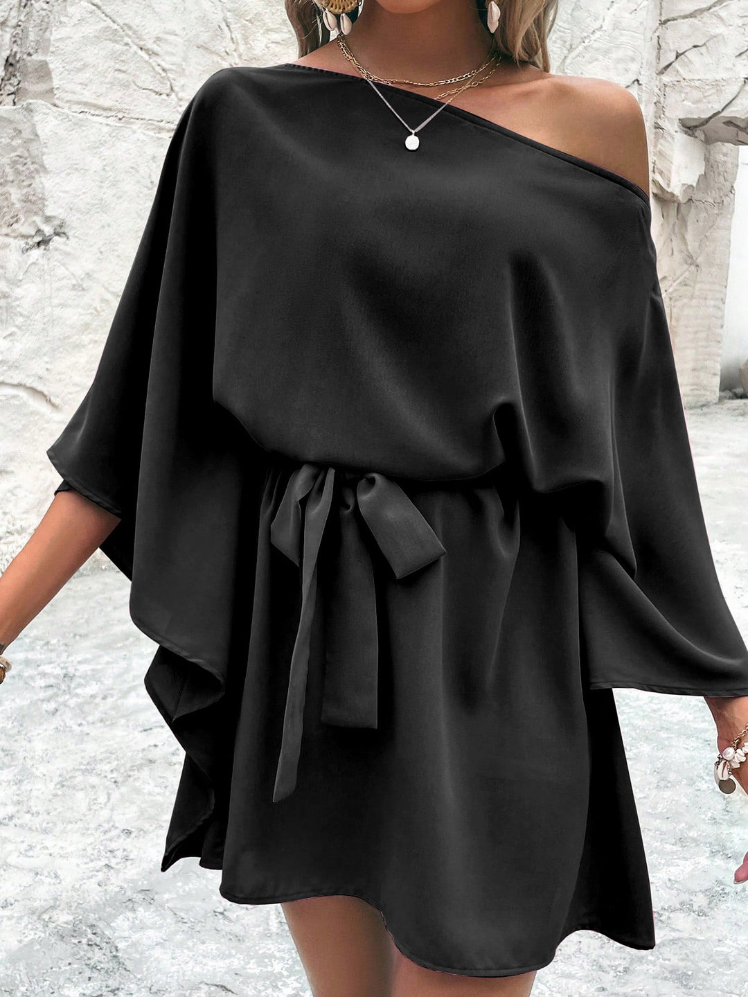 Rochie mini SHEIN, negru