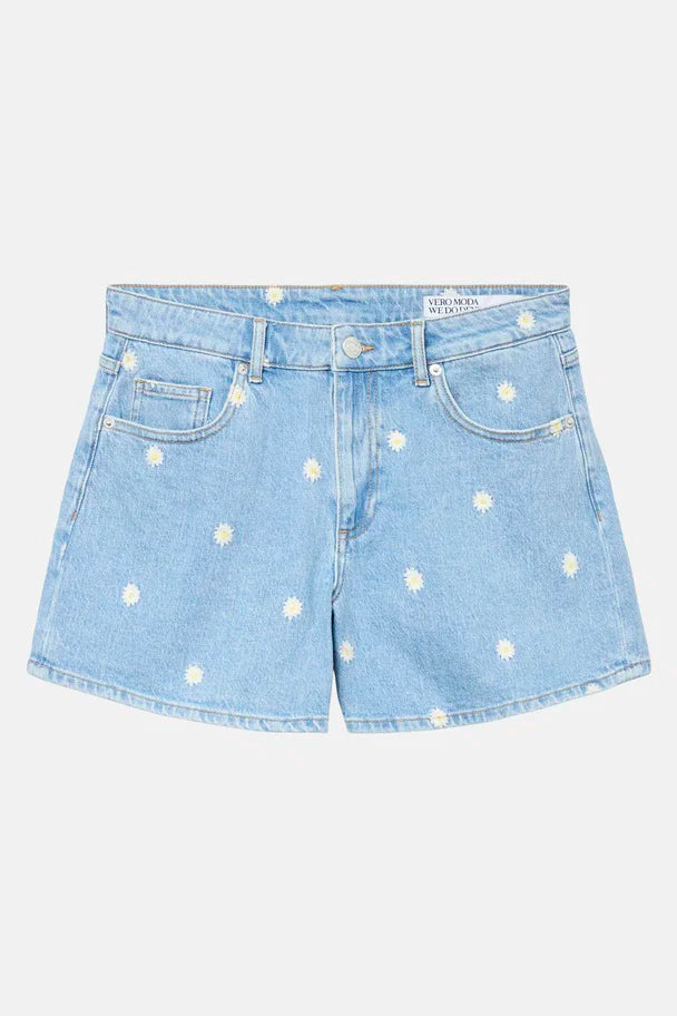 Pantaloni scurți de blugi VERO MODA, albastru