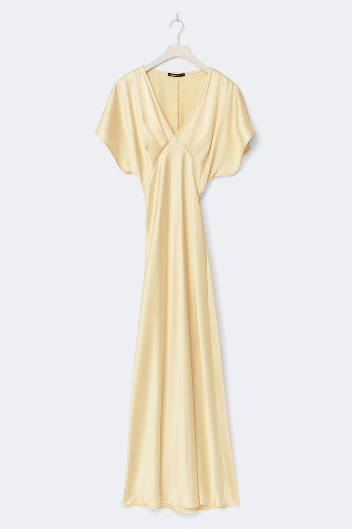 Rochie maxi GINA TRICOT, galben