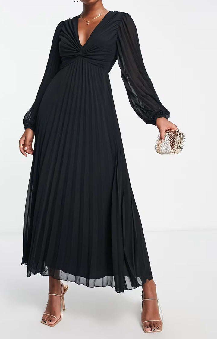 Rochie maxi ASOS, negru