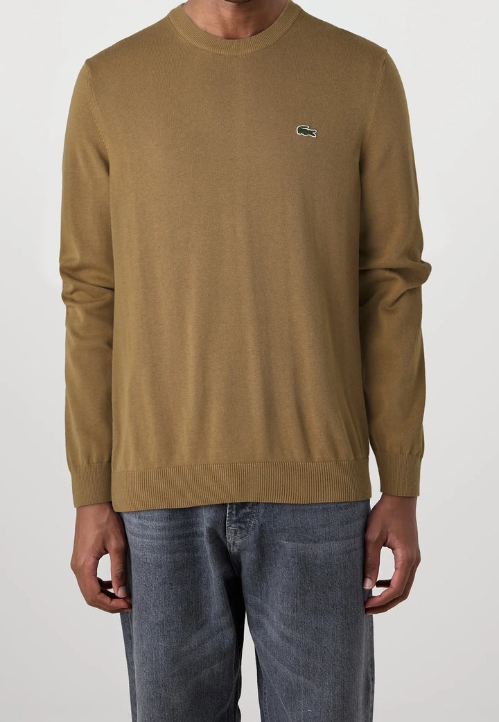 Pulover LACOSTE, maro