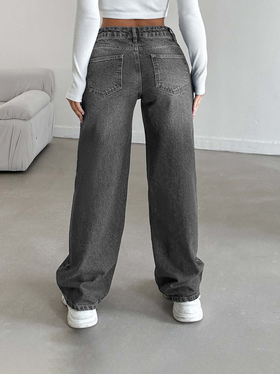 Jeans SHEIN, gri