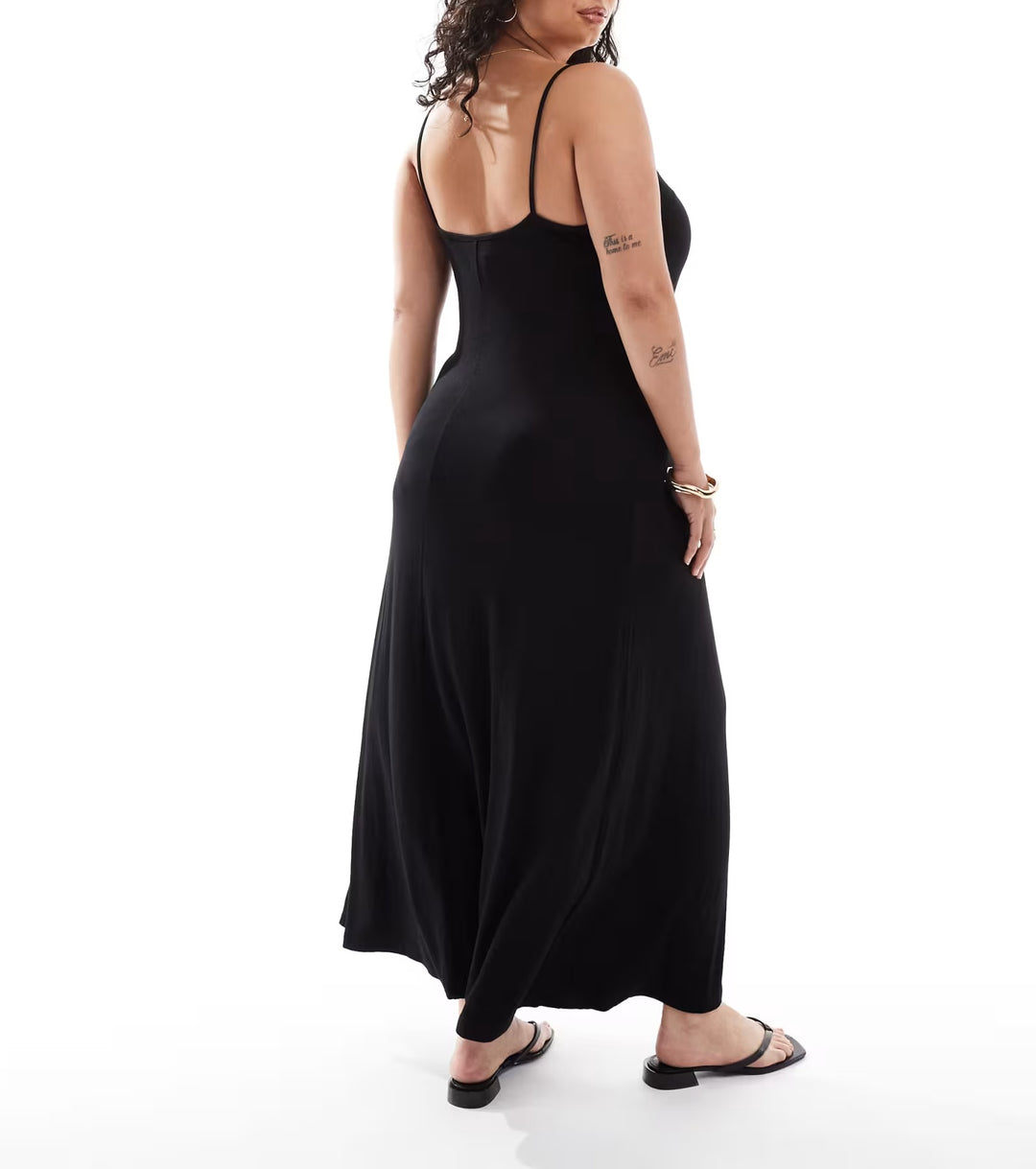 Rochie maxi ASOS, negru