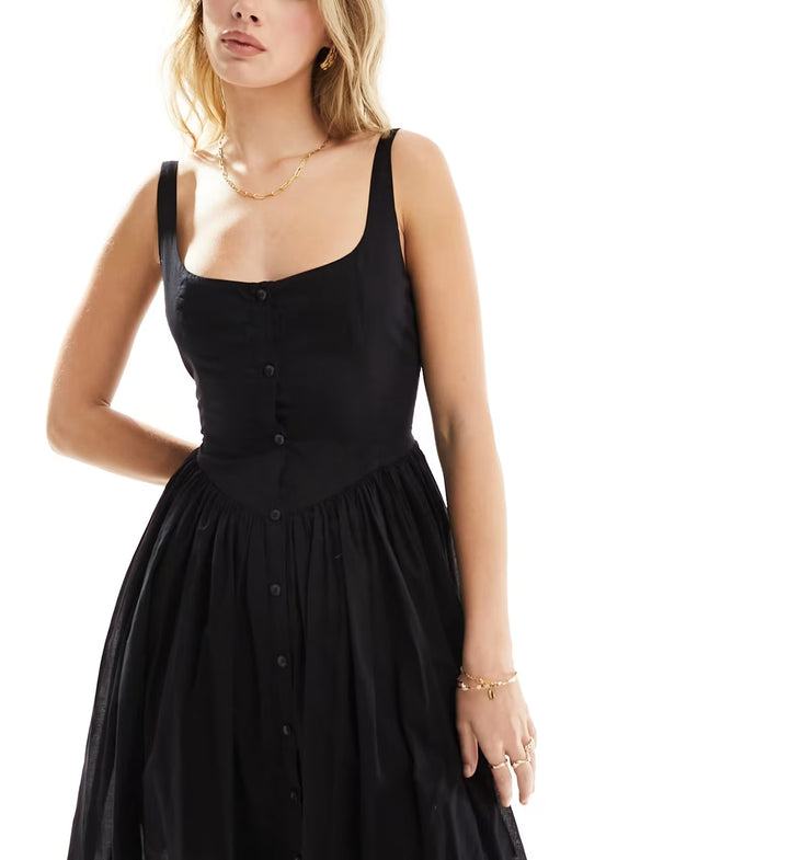 Rochie maxi Asos, negru
