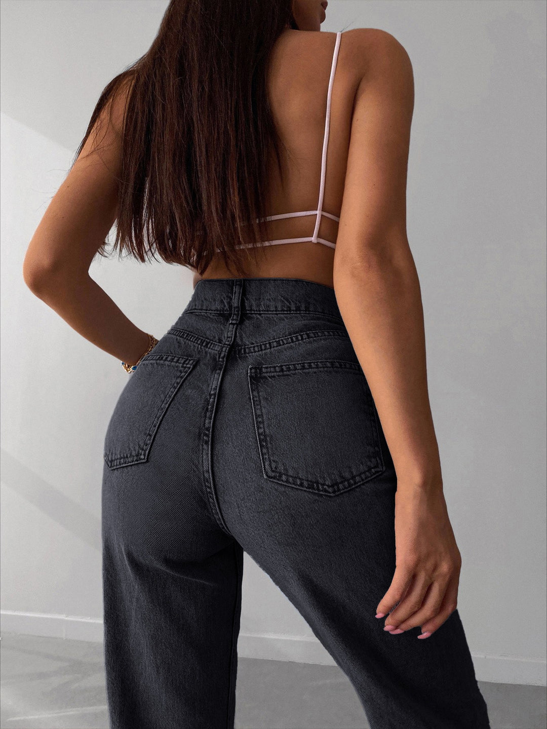 Jeans SHEIN, gri