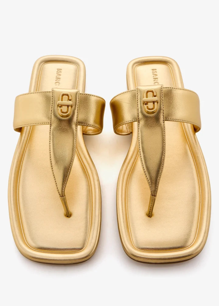Papucs MARC JACOBS, arany
