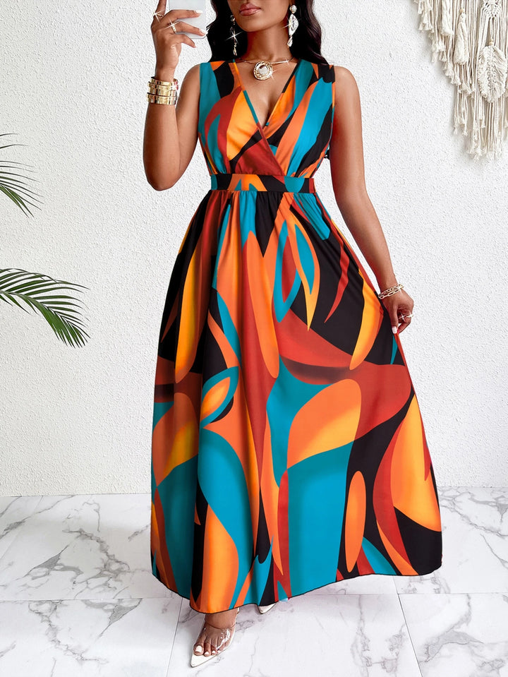 Rochie maxi SHEIN, mix culori
