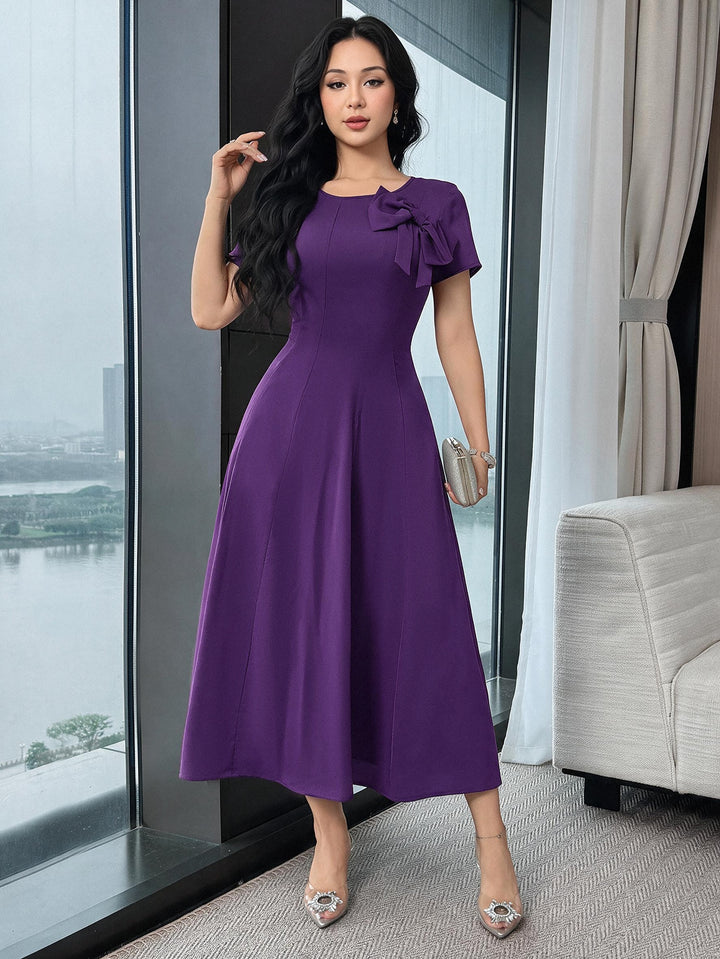Rochie midi SHEIN, mov
