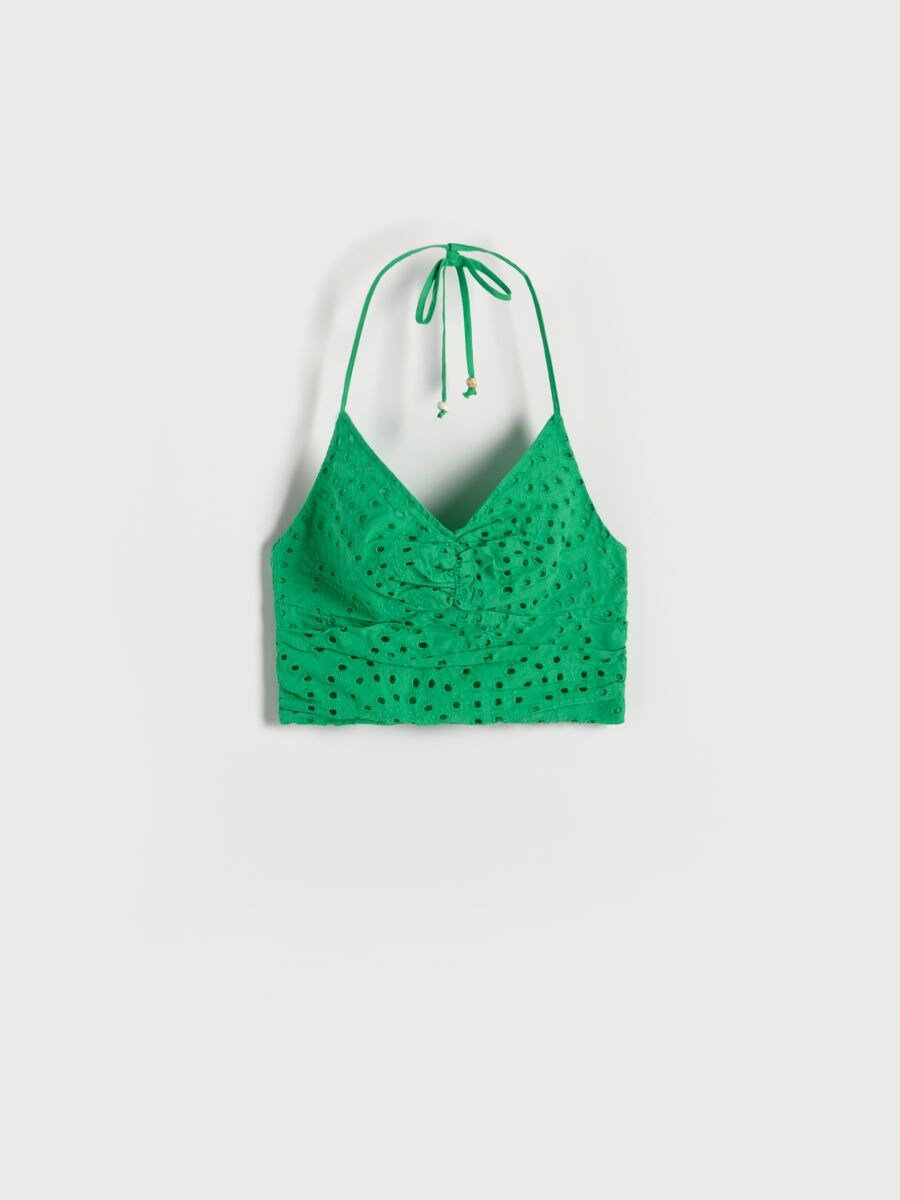 Top RESERVED, verde