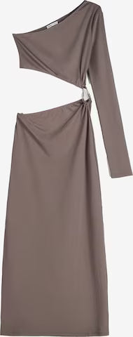 Rochie midi BERSHKA, maro