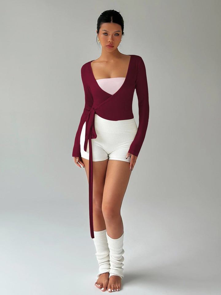 Tricou SHEIN, vișiniu