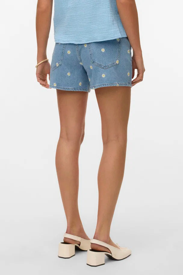 Pantaloni scurți de blugi VERO MODA, albastru