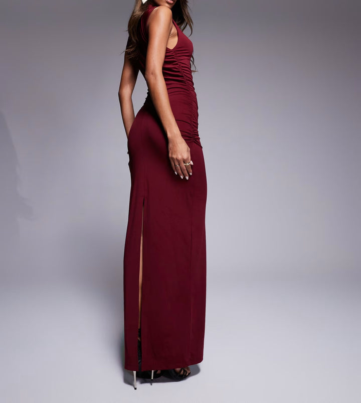 Rochie maxi ASOS, vișiniu