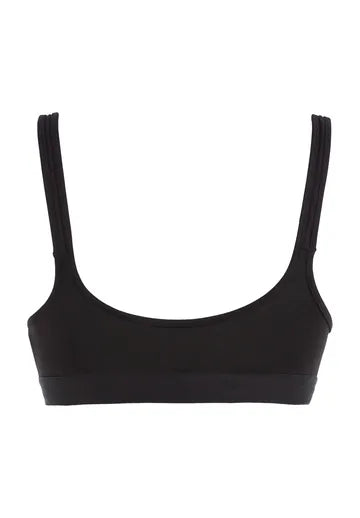 bustieră TOMMY HILFIGER, negru