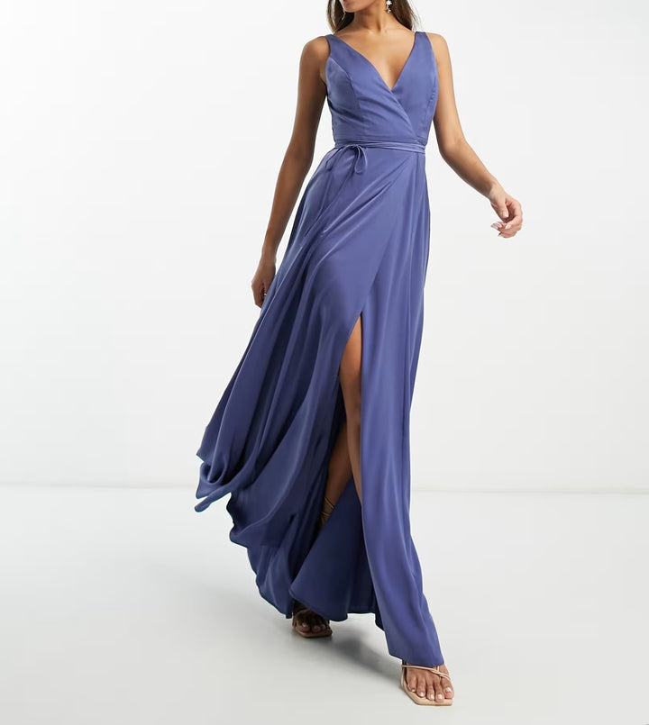 Rochie maxi Asos, albastru