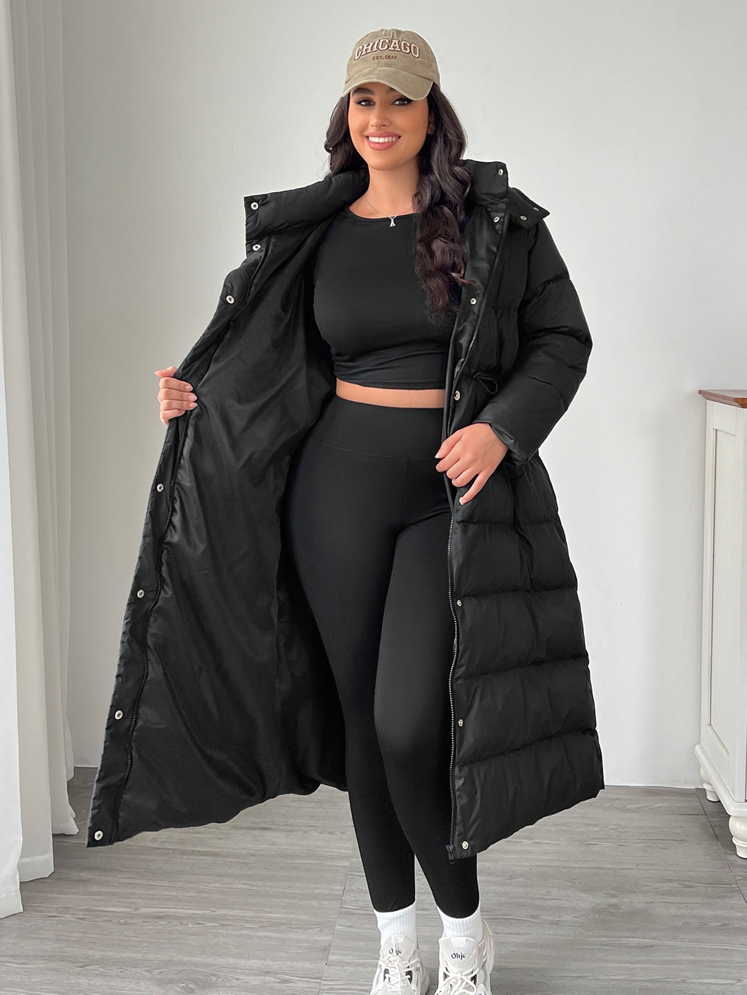 Palton SHEIN, negru