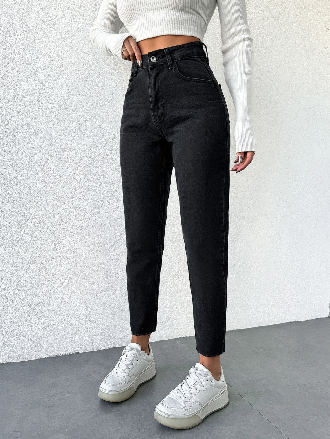 Jeans SHEIN, negru