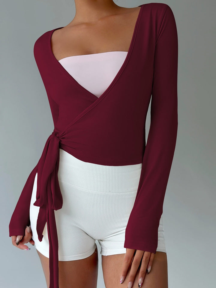 Tricou SHEIN, vișiniu
