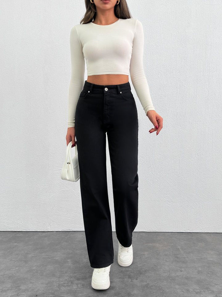 Jeans SHEIN, negru