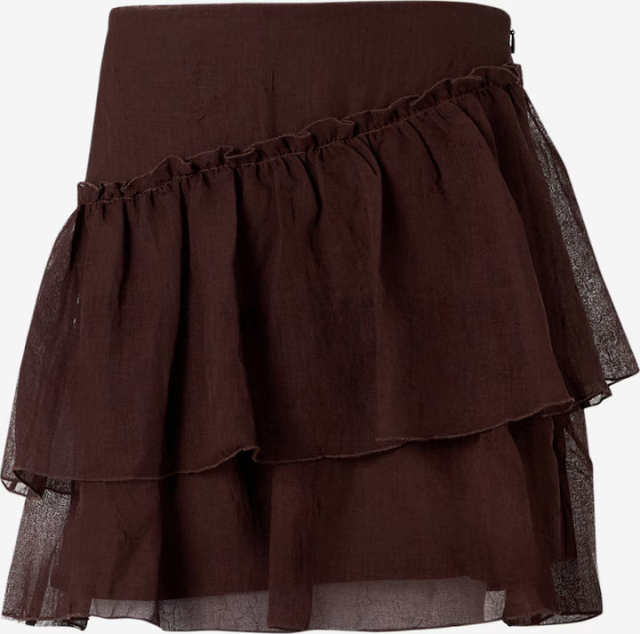 Fustă mini VERO MODA, maro