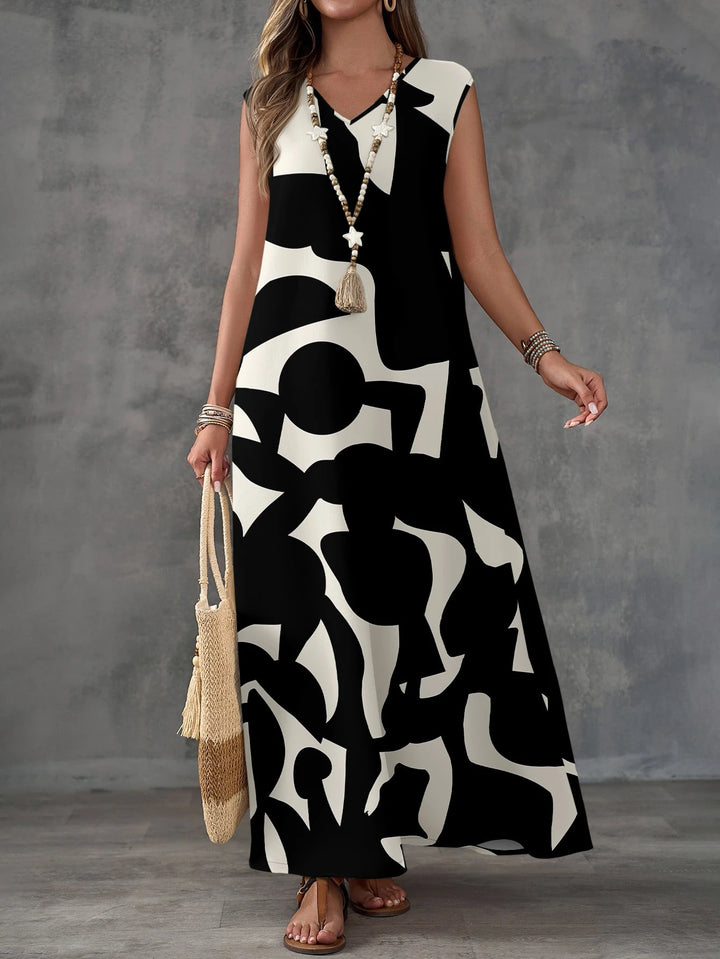 Rochie maxi SHEIN, mix culori