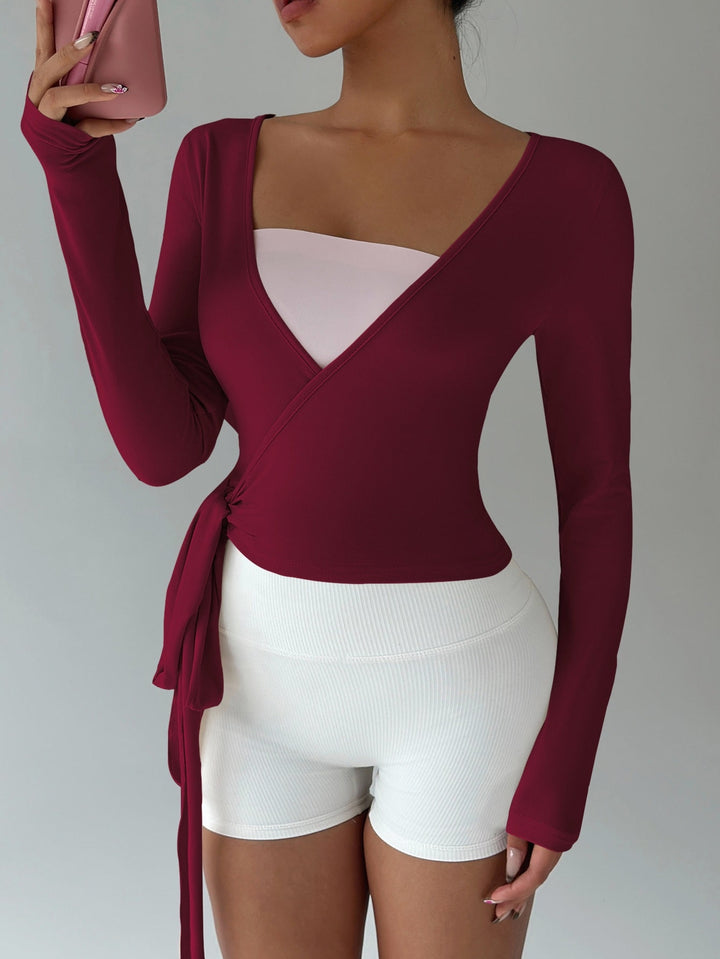 Tricou SHEIN, vișiniu