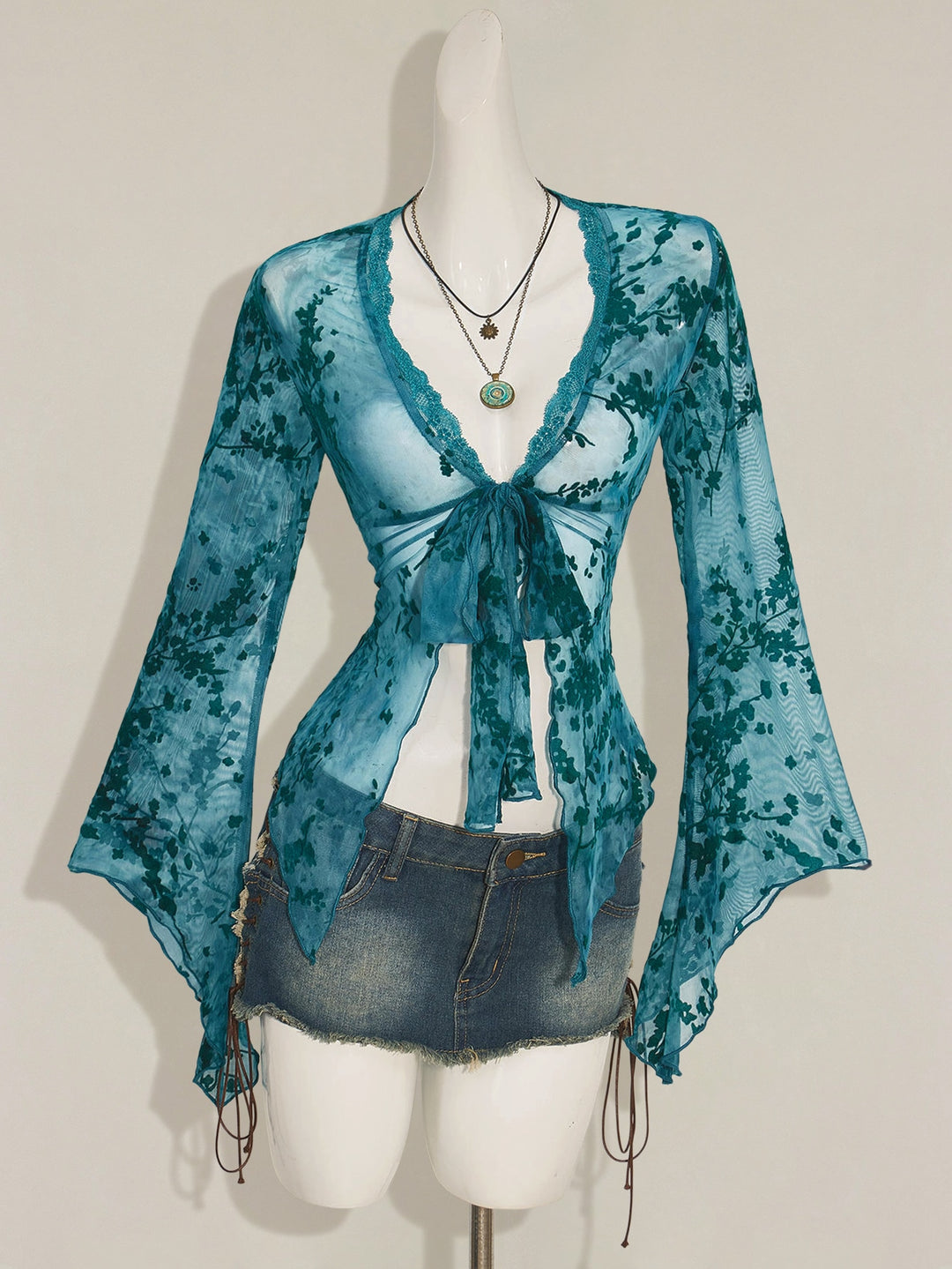 Top SHEIN, albastru