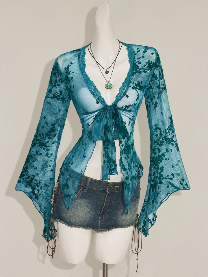 Top SHEIN, albastru