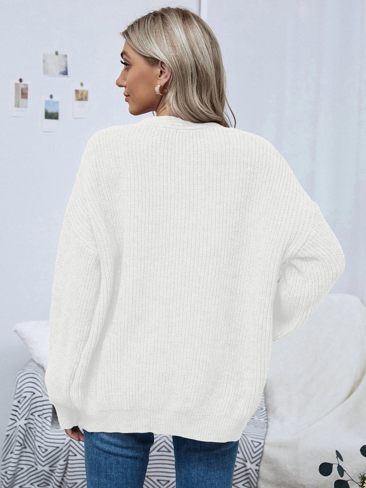 Cardigan SHEIN, alb