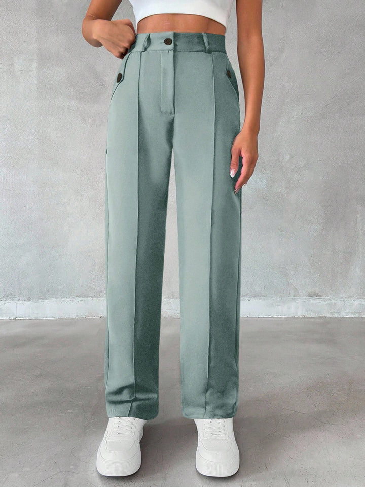 Pantaloni SHEIN, turcoaz