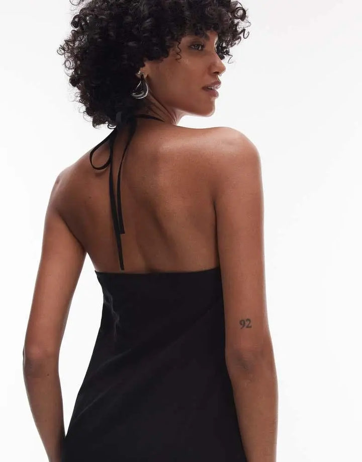 Rochie maxi TOPSHOP, negru