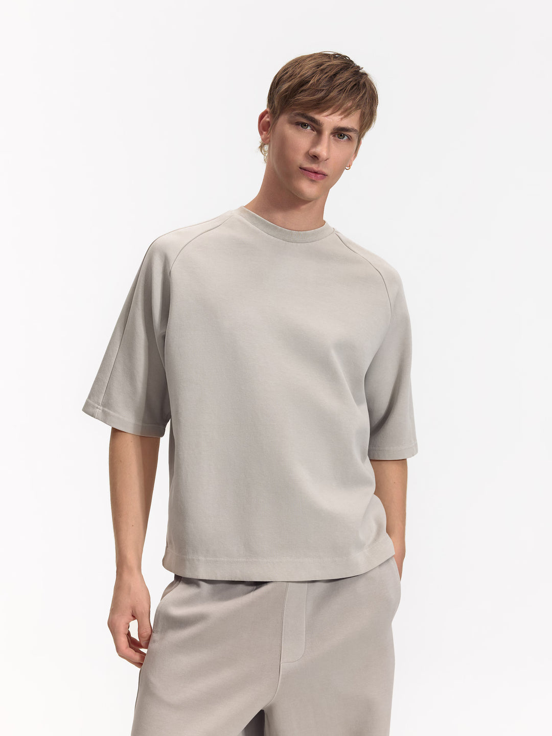 Tricou RESERVED, gri