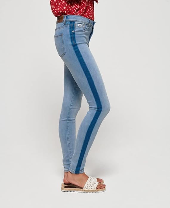 Jeans SuperDry, albastru