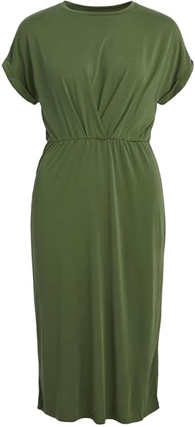 Rochie midi Object, verde