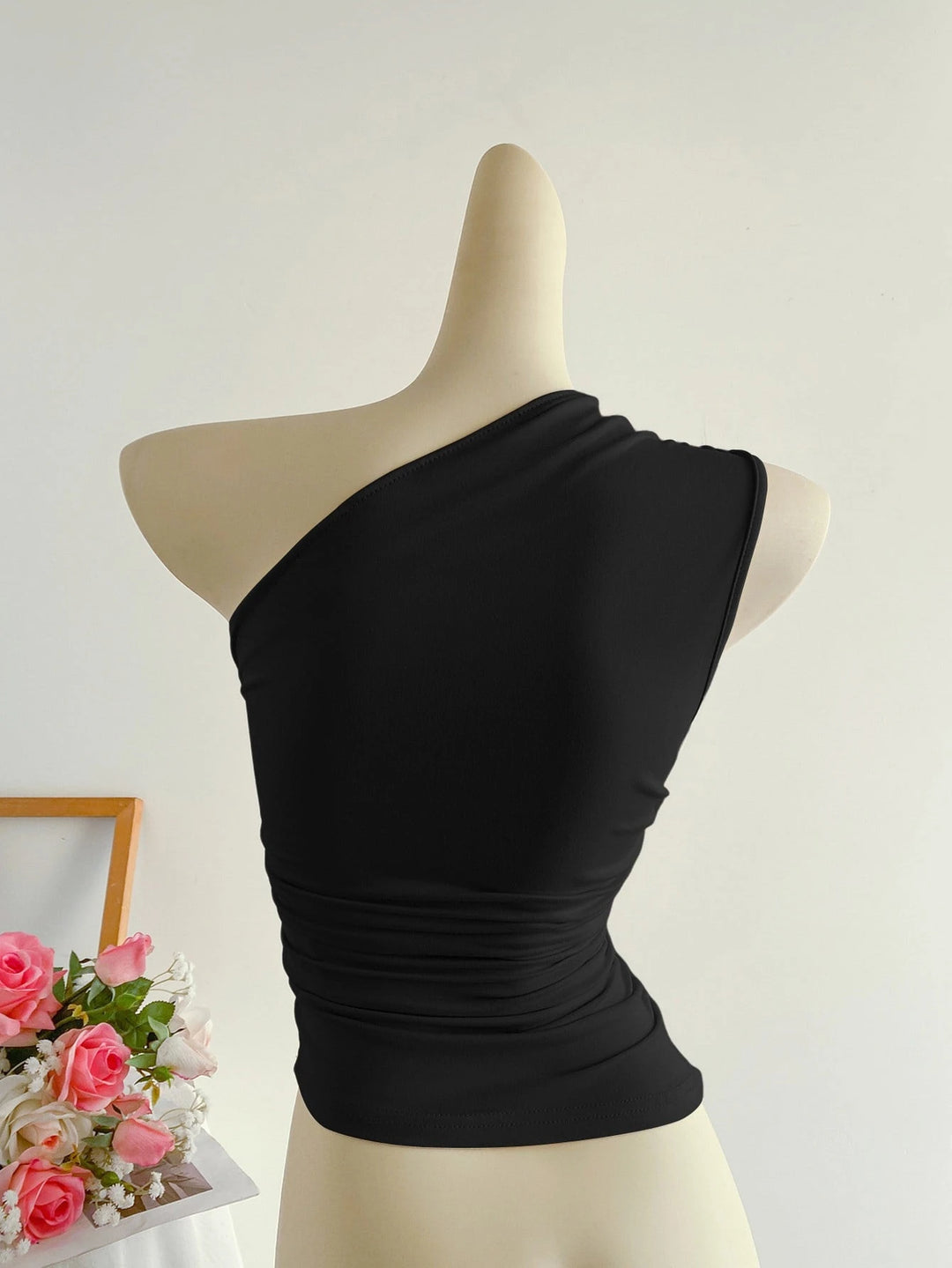 Top SHEIN, negru