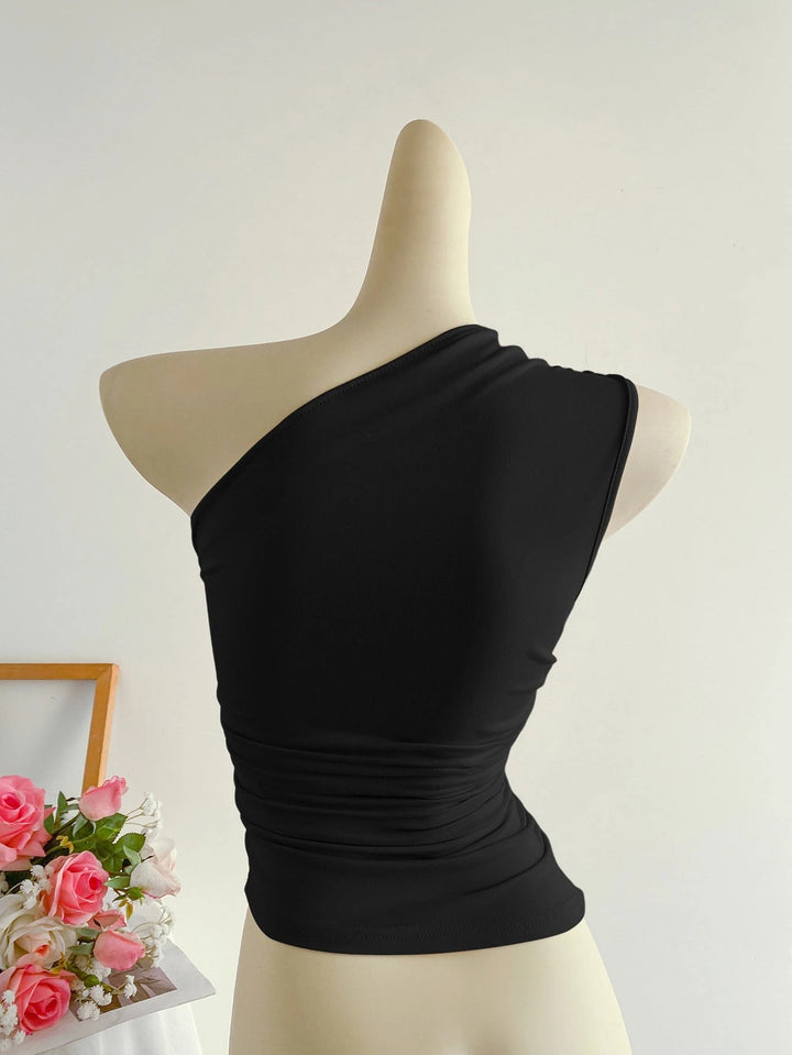 Top SHEIN, negru