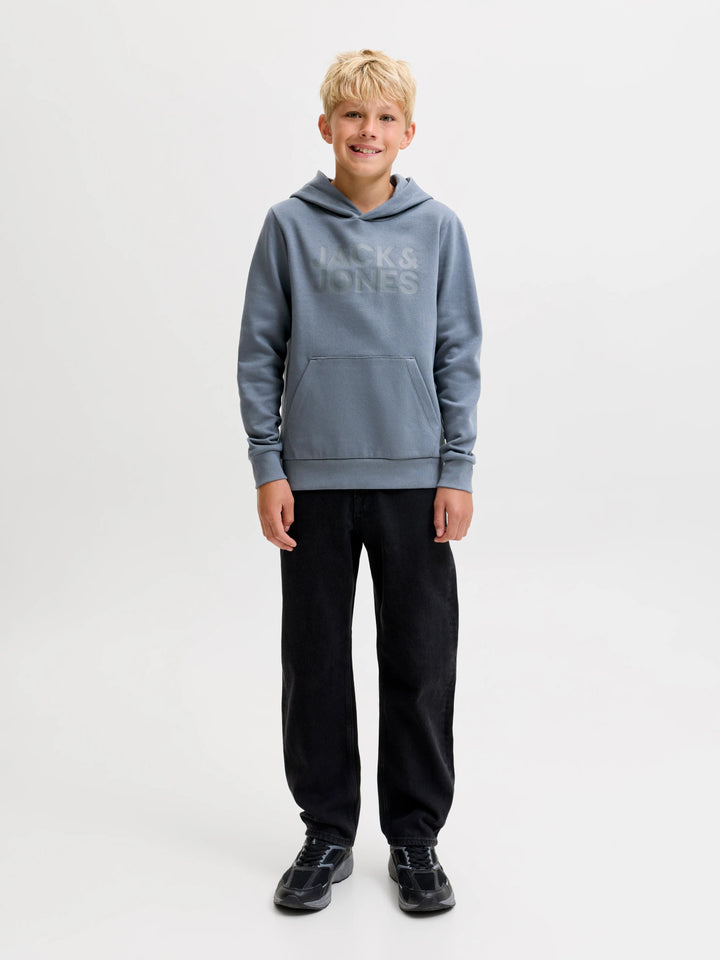 Kapucnis pulóver JACK&JONES, szürke